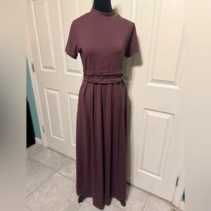 HALARA Deep Purple Maxi Dress NWOT